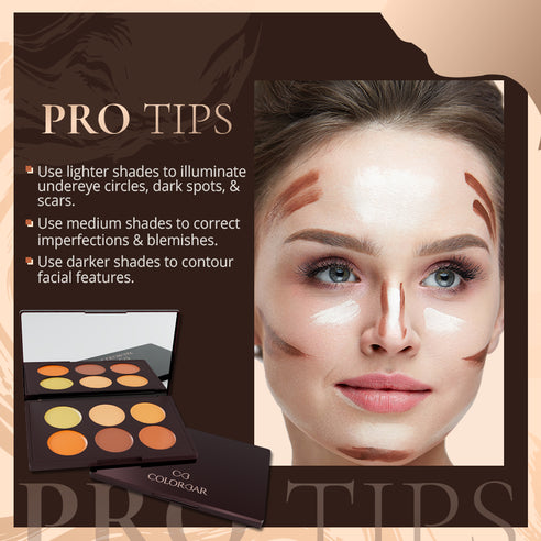 Colorbar - 24Hrs Wear Concealer Palette - Light Medium