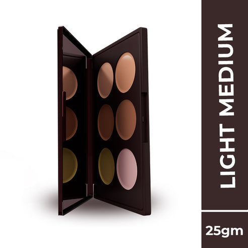 Colorbar - 24Hrs Wear Concealer Palette - Light Medium