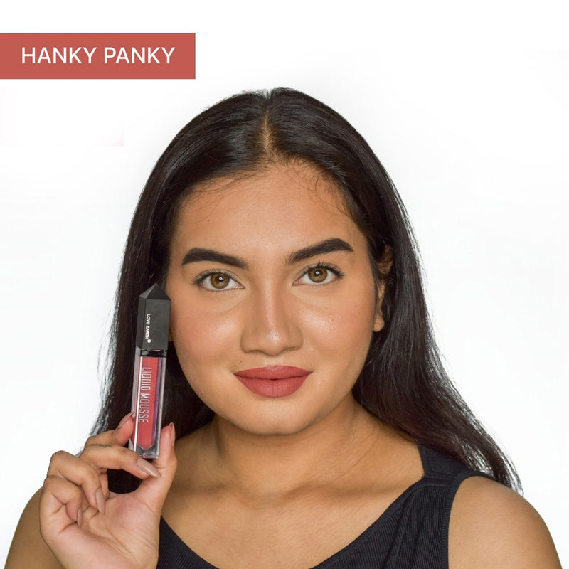 Love Earth LIQUID LIPSTICK - HANKY PANKY