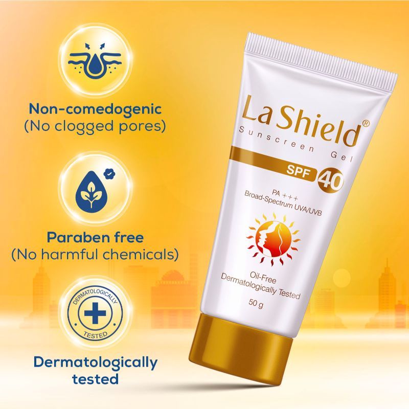 La Shield Sunscreen Gel SPF 40 PA+++
