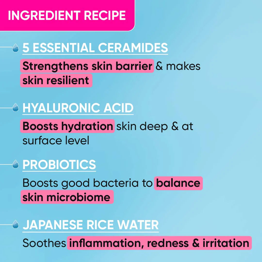 dot & key barrier repair hydrating gentle facewash 100ml