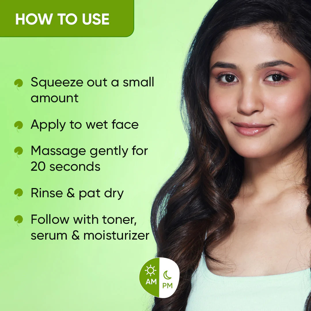 dot & key cica calming blemish clearing facewash 100ml
