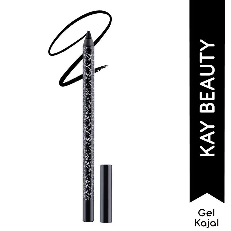Kay Beauty SMudgeproof Jet Black Gel Kajal