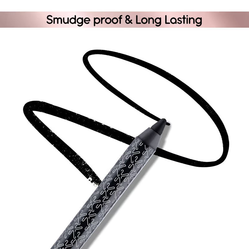 Kay Beauty SMudgeproof Jet Black Gel Kajal