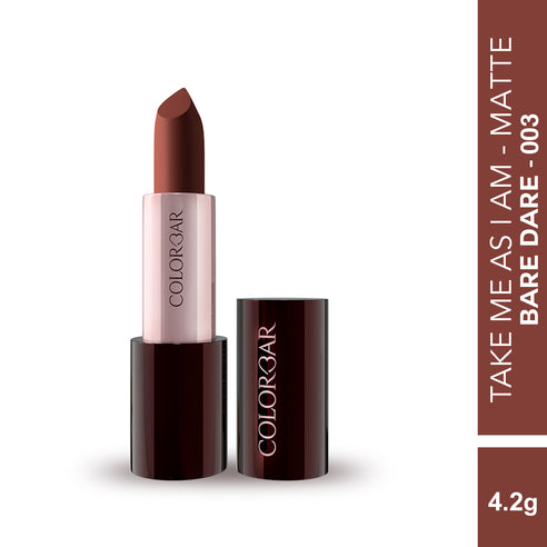 colorbar Take Me As I Am Vegan Matte Lipstick