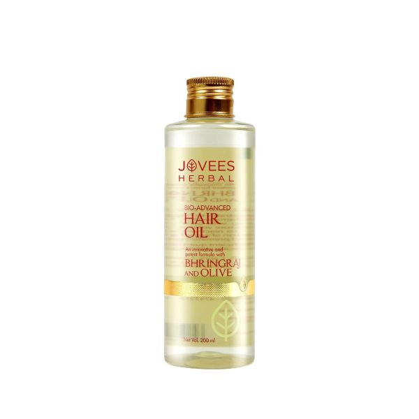 Jovees Bringraj & Olive Bio- Advanced Hair Oil | For Dry & Damaged Hair