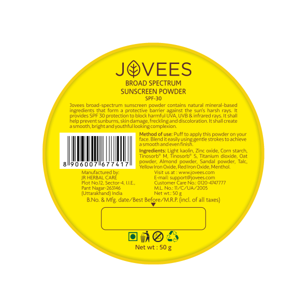 Jovees Broad Spectrum Sunscreen Powder With SPF 30