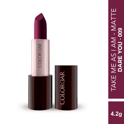 colorbar Take Me As I Am Vegan Matte Lipstick