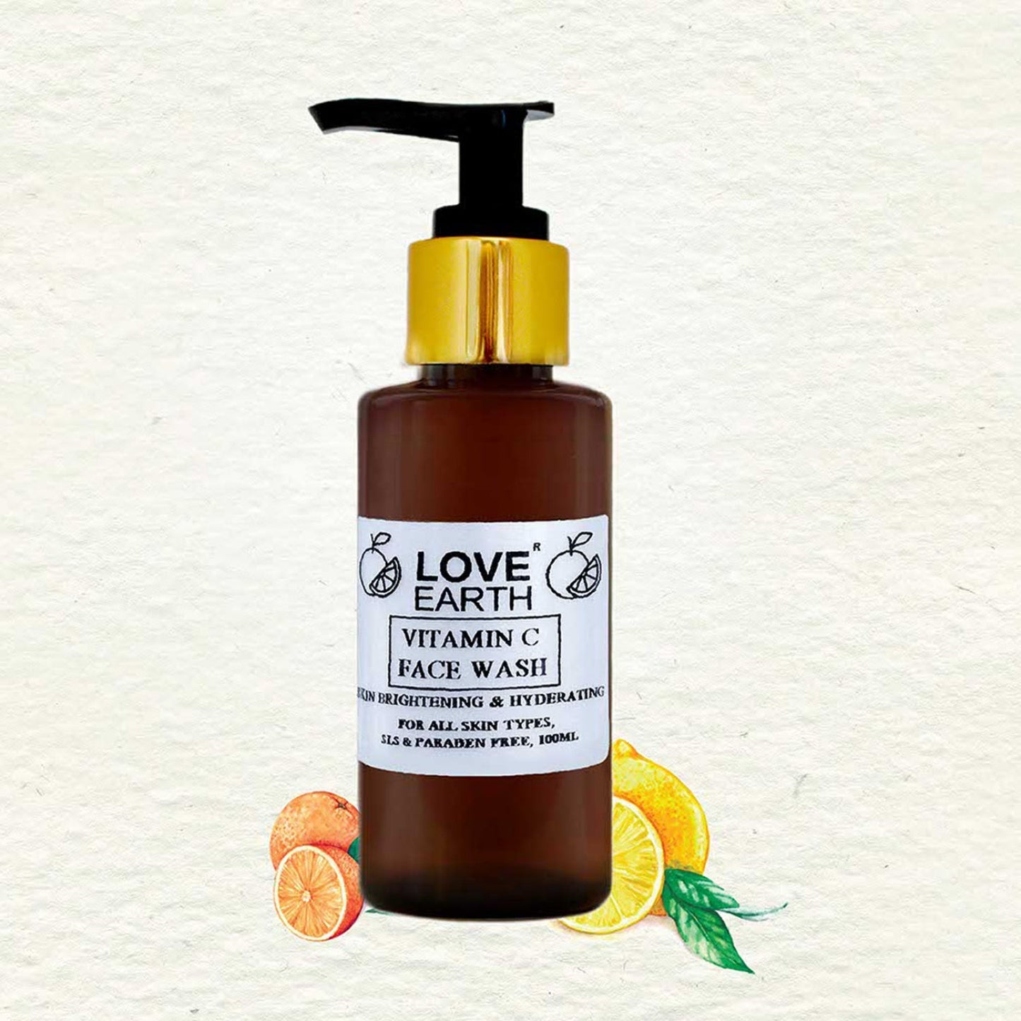 Love Earth Vitamin C Facewash - 100ml