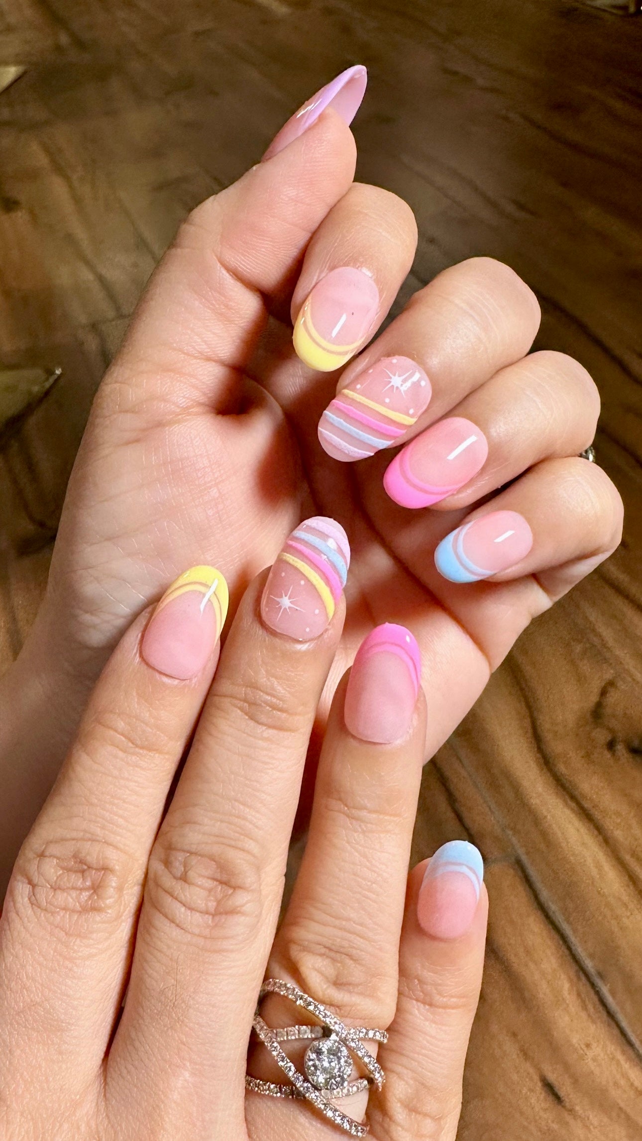 Unicorn Nails - Oval
