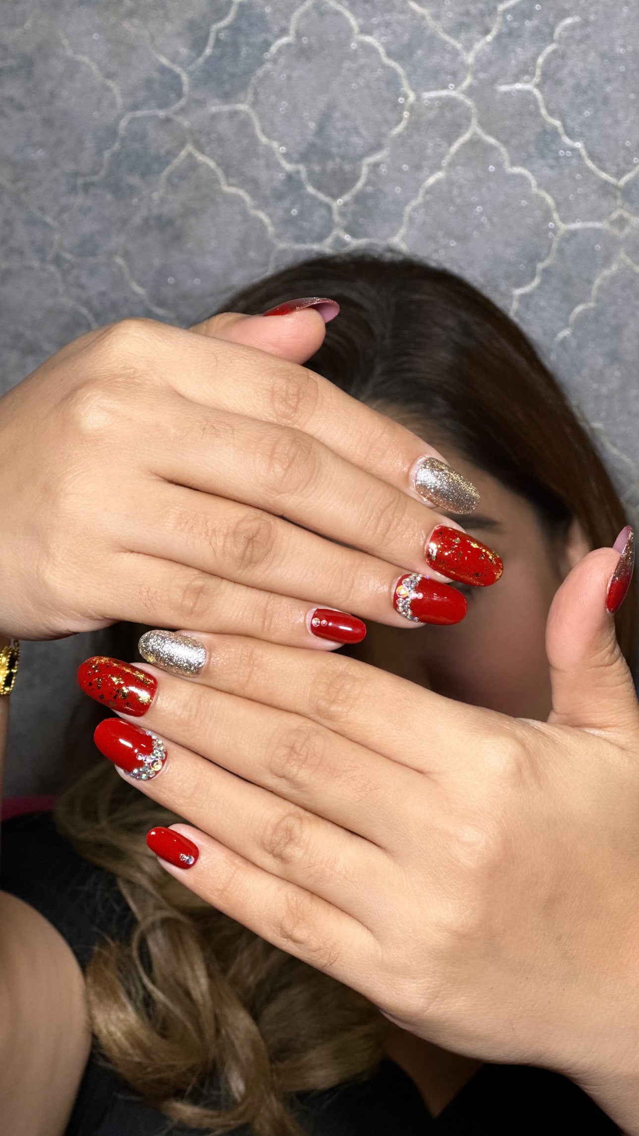 Crimson Bride - Oval shape