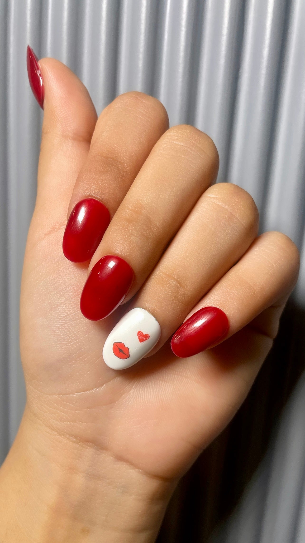 Red Valentine’s Nails