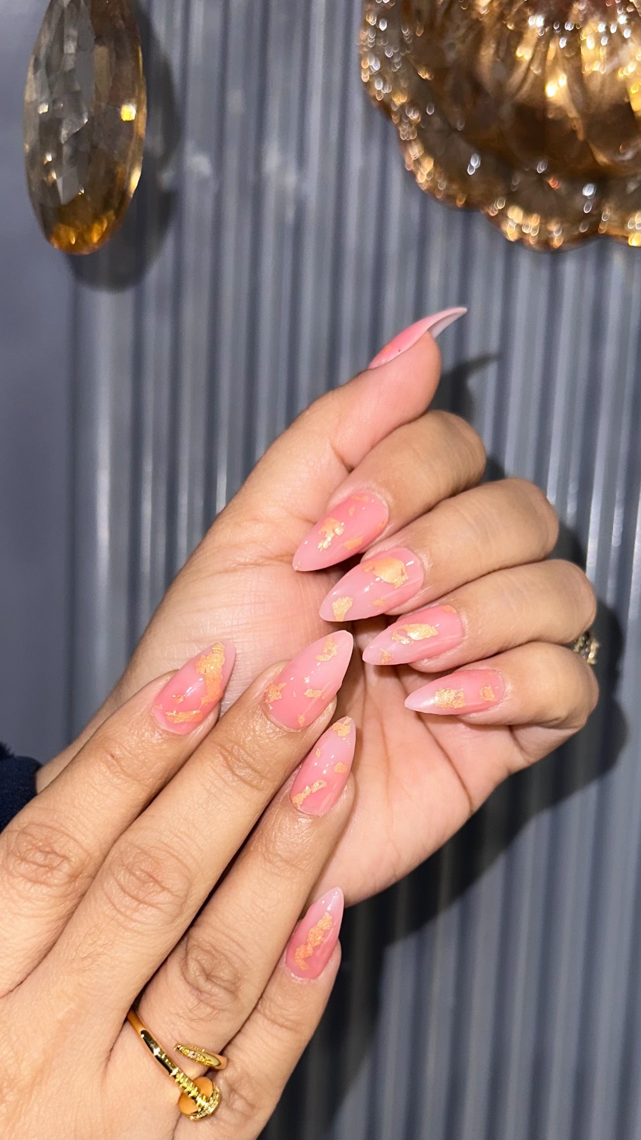 Pink gold - Steleto