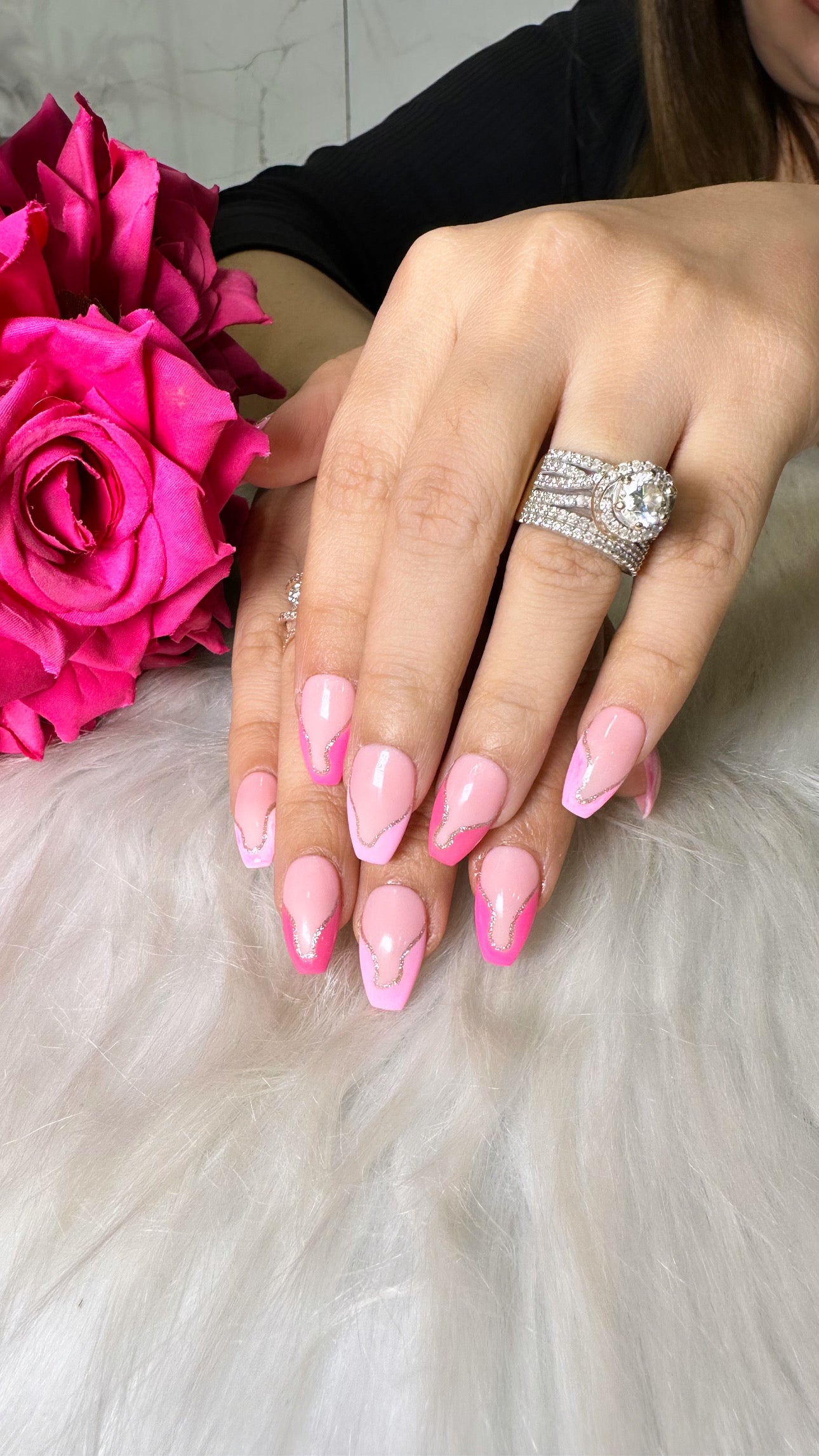 Barbie Pink Nails - Ballerina