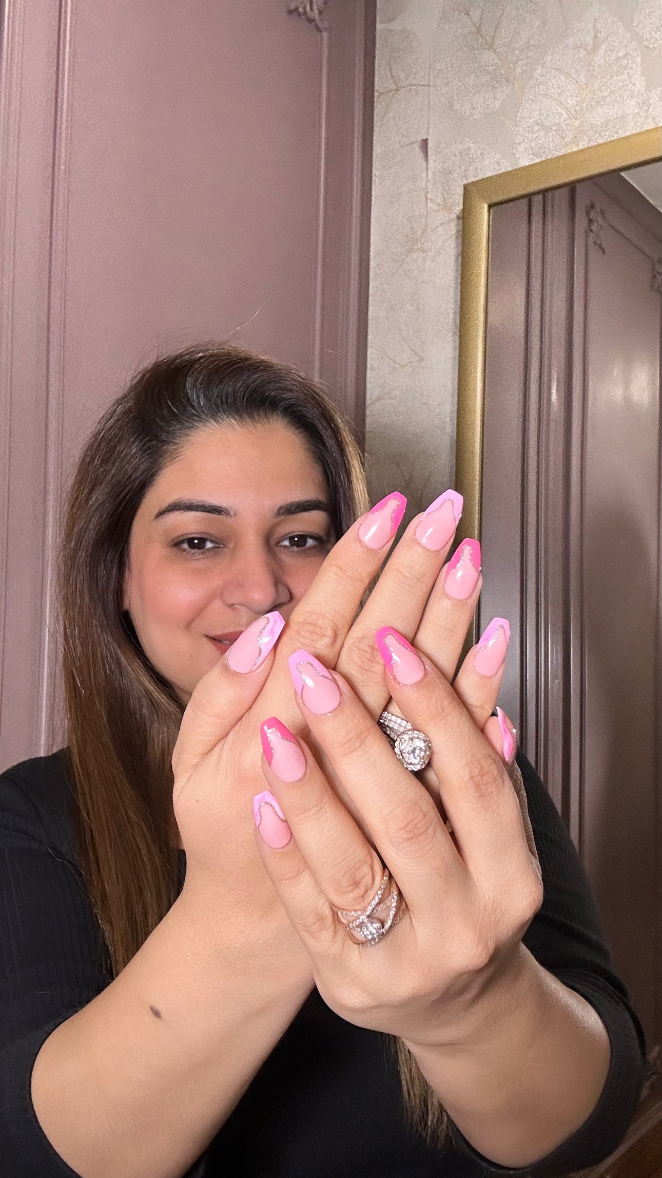 Barbie Pink Nails - Ballerina