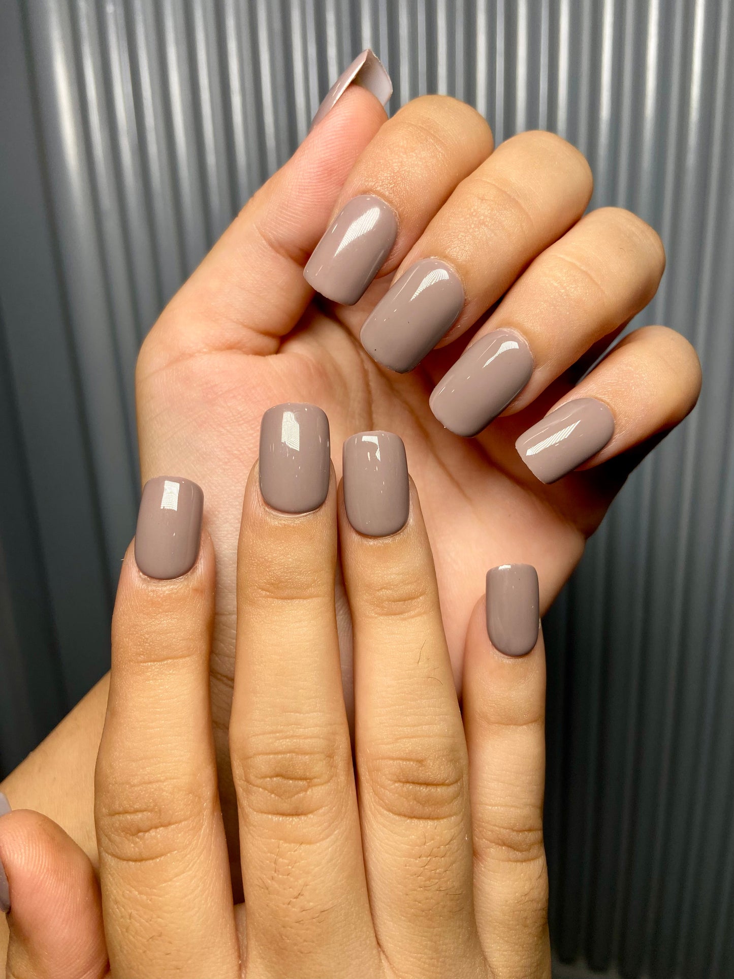 Earthy nude Nails