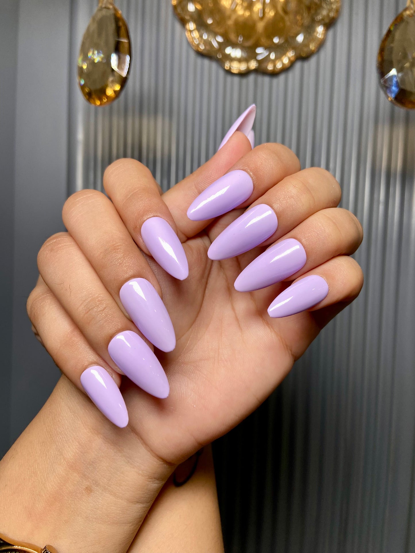 Lavender Nails