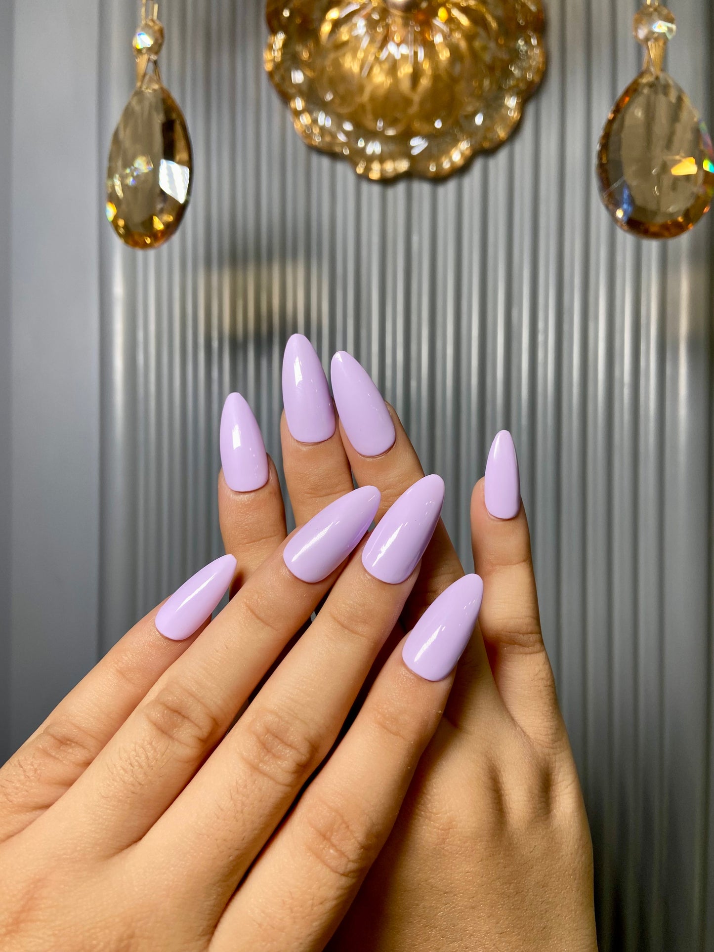 Lavender Nails