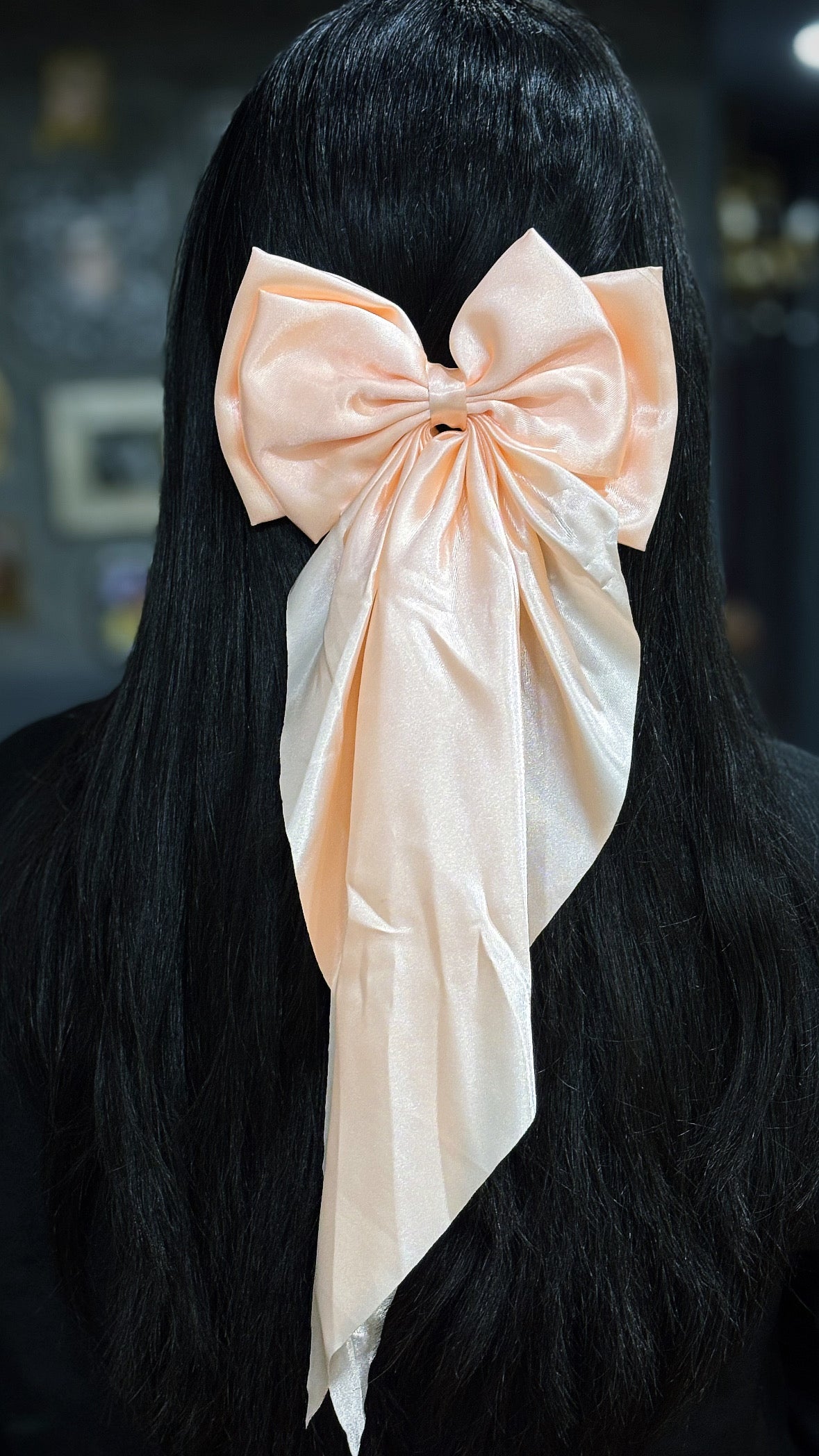 Peach Bow