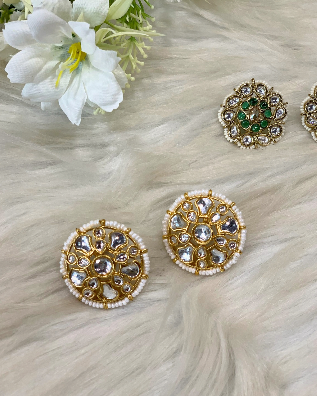 Ivory Classic Pearl Studs