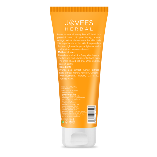 Jovees Apricot & Honey Peel off Mask - 100g
