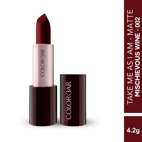 colorbar Take Me As I Am Vegan Matte Lipstick