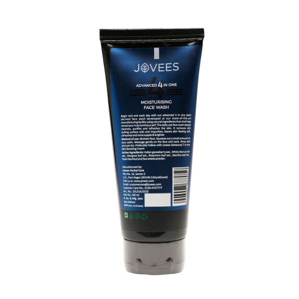 Jovees Advance 4 In One Men Essential Face Wash - 100ML