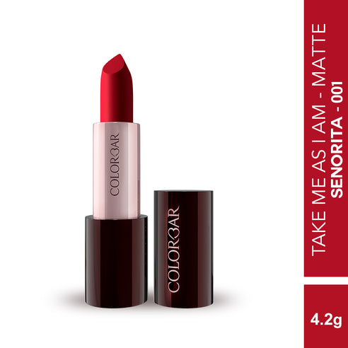 colorbar Take Me As I Am Vegan Matte Lipstick