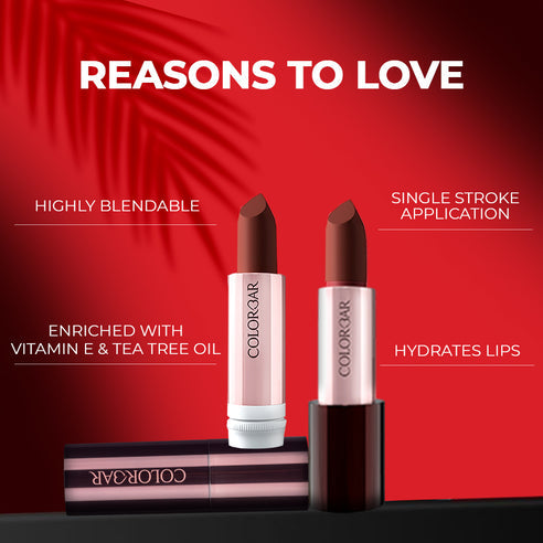 colorbar Take Me As I Am Vegan Matte Lipstick