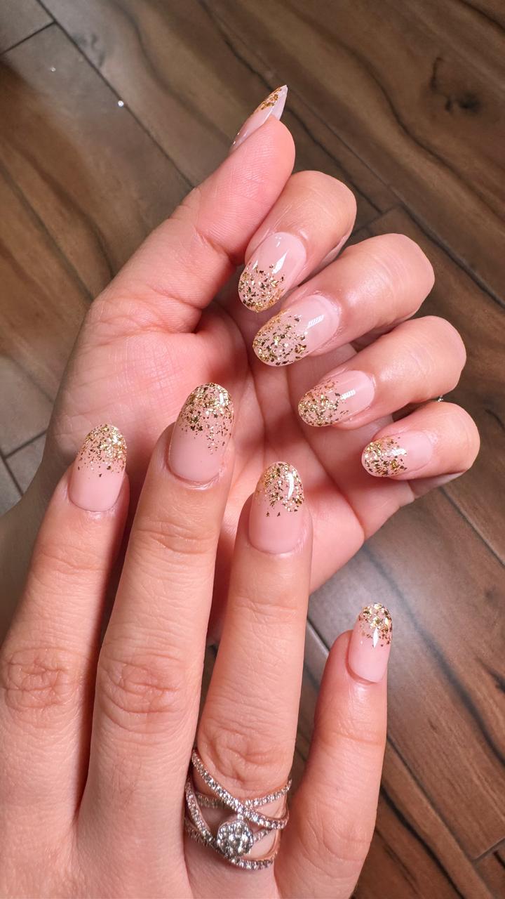 Golden Dust - Oval