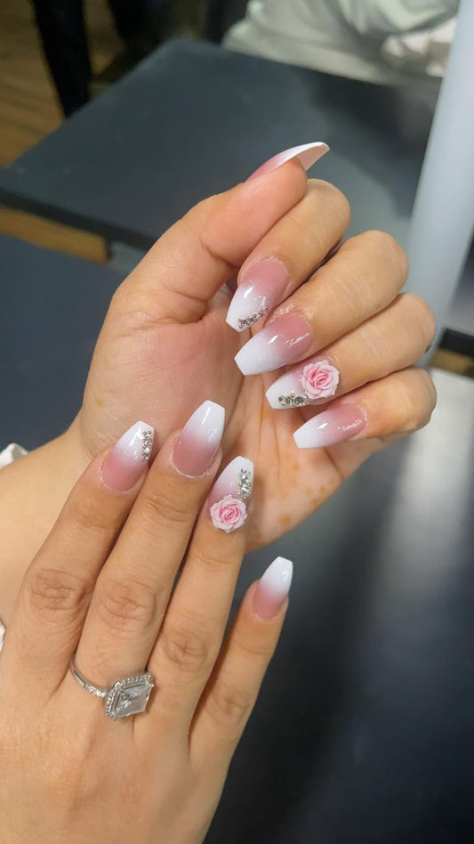 Ombre Flower - Ballerina