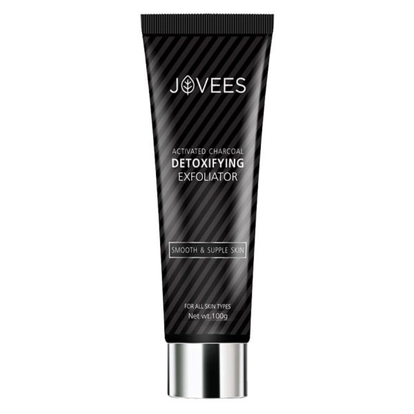 Jovees Activated Charcoal Detoxifying Exfoliator - 100G