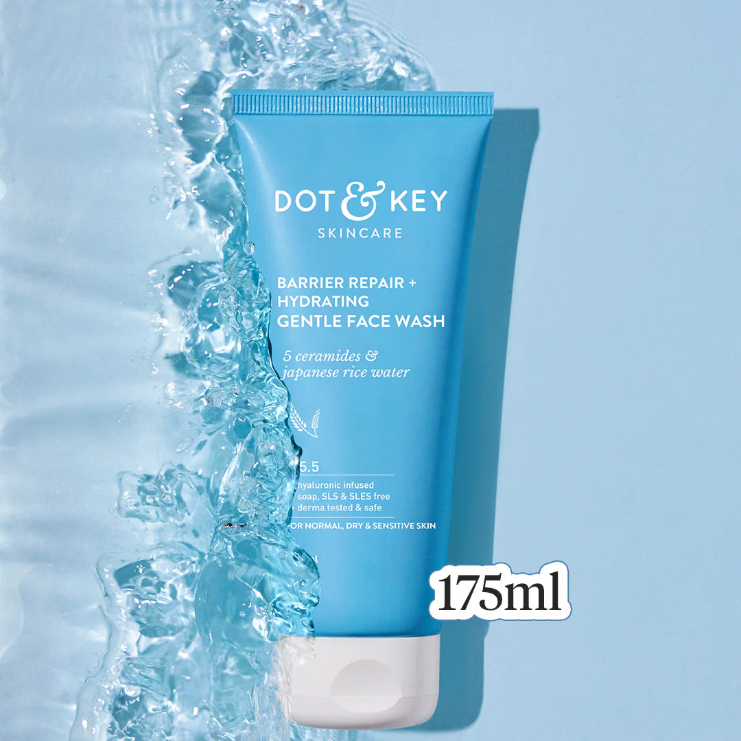 dot & key barrier repair hydrating gentle facewash 100ml