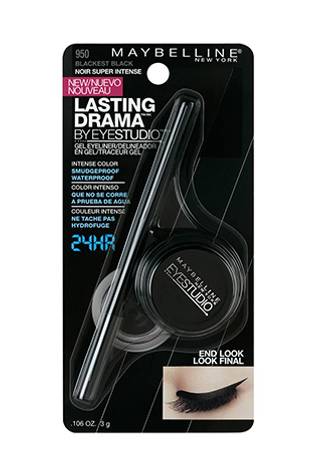 Maybelline Eyestudio Lasting Drama Gel Eyeliner - Black