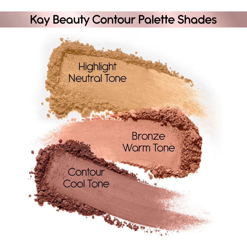KAY BEAUTY CONTOUR & HIGHLIGHTER PRO PALETTE