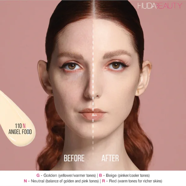 HUDA BEAUTY FAUXFILTER FULL COVERAGE MATTE FOUNDATION (35ML)