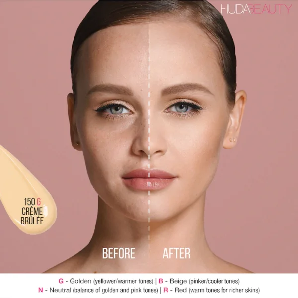 HUDA BEAUTY FAUXFILTER FULL COVERAGE MATTE FOUNDATION (35ML)