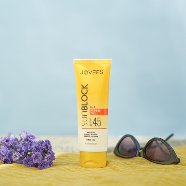 Jovees SPF45 Sun Block - 100G
