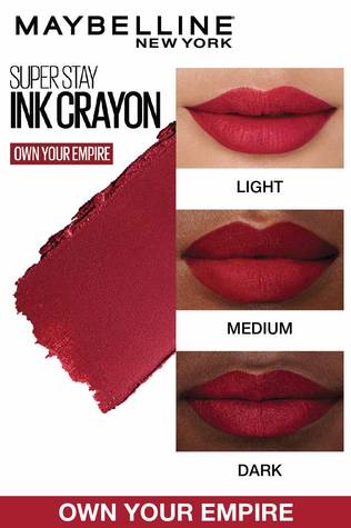Maybelline SuperStay Matte Ink Crayon Lipstick
