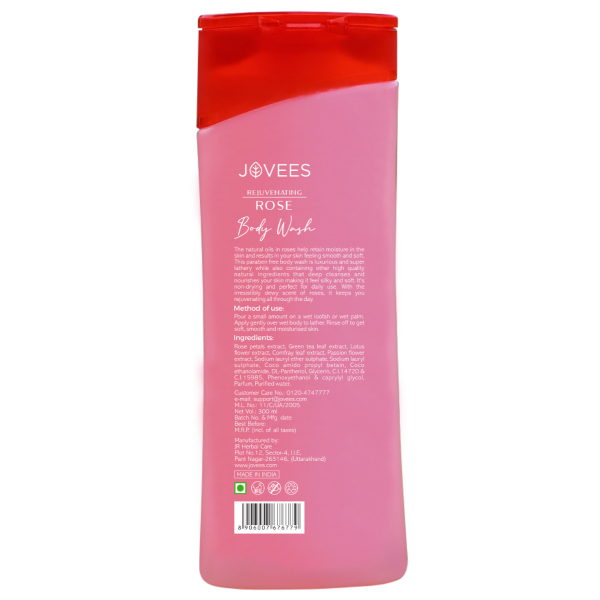 Jovees Rejuvenating Rose Body Wash - 300ML