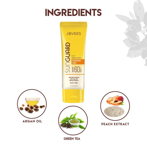 Jovees SPF60 Pa++ Sun Guard Lotion - 100G