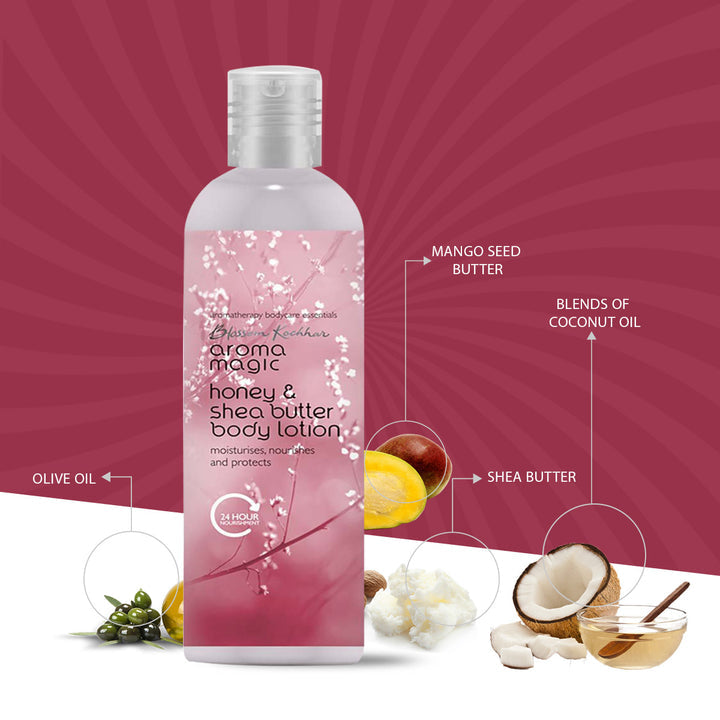 Aroma Magic Honey & Shea Butter Body Lotion - 220ml