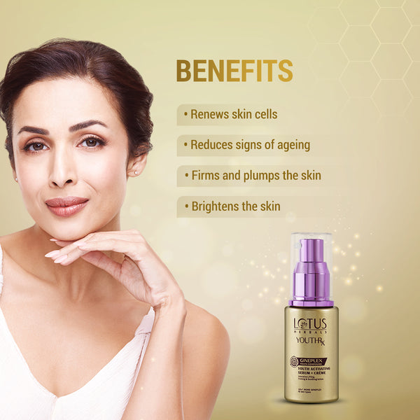 Lotus Herbals YouthRx Youth Activating Serum + Cream