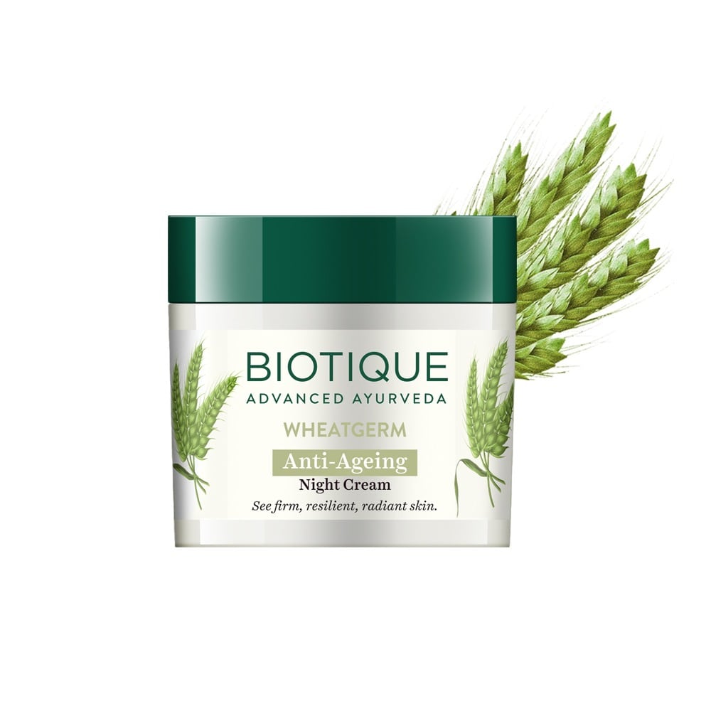 Biotique Wheatgerm Anti-Ageing Night Cream 50g
