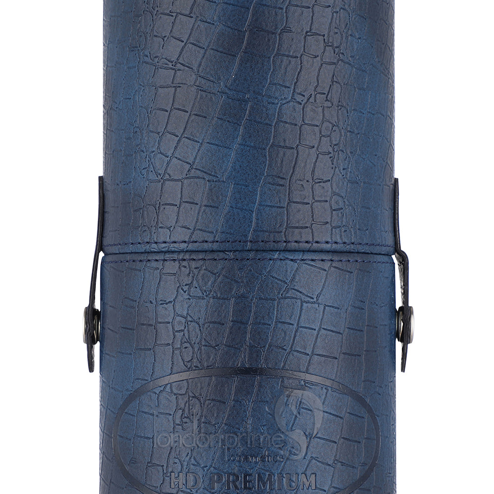 Londonprime Cosmetics Brush Holder Cylinder Shaped Blue (Big)