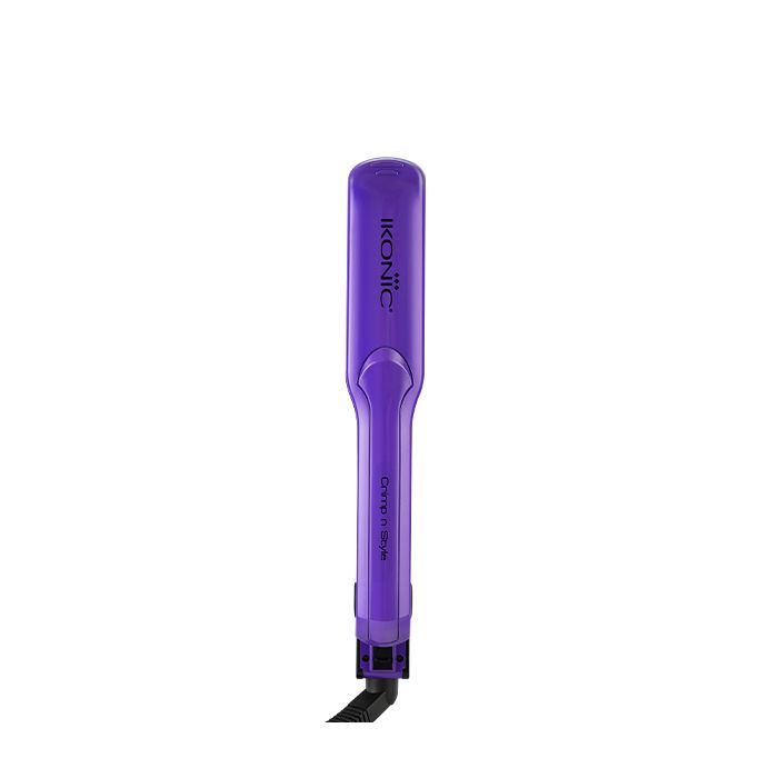 Ikonic Crimp & Style Hair Crimper - Purple & Black