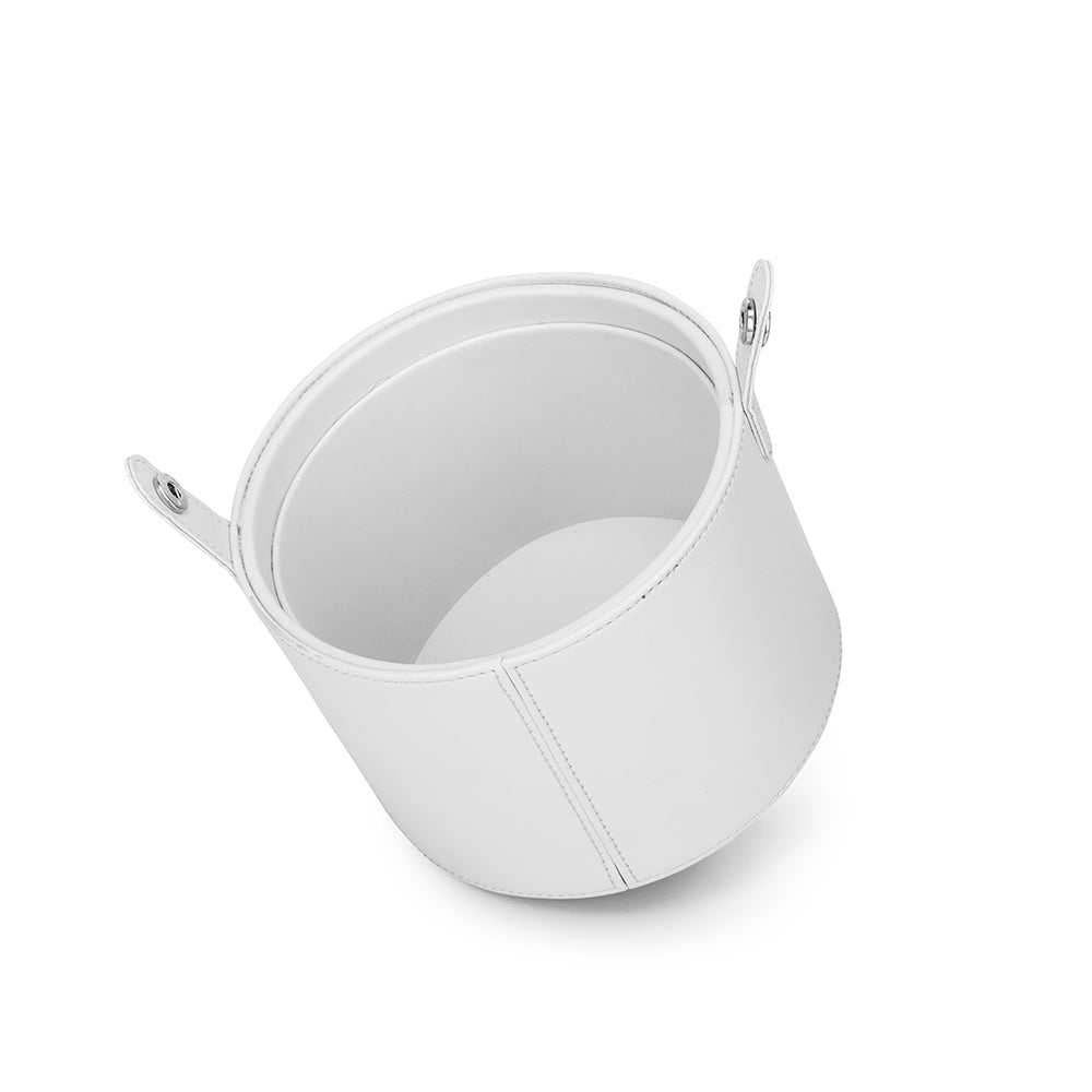 Londonprime Cosmetics Brush Holder Cylinder Shaped - White
