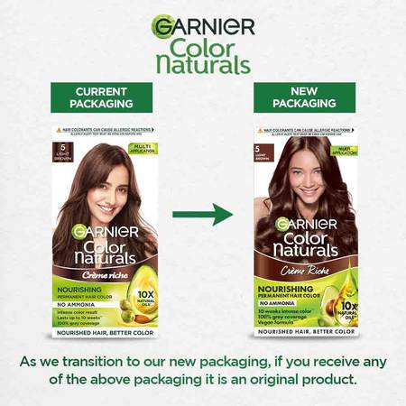 Garnier Color Naturals Shade 5 Light Brown