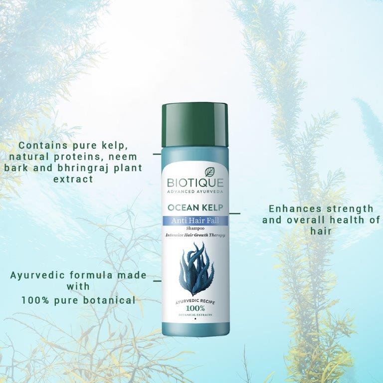 Biotique Ocean Kelp Anti Hair Fall Shampoo 180ml