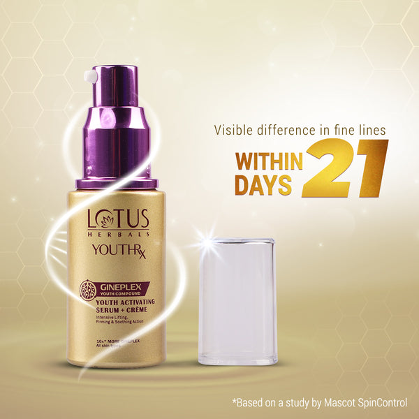 Lotus Herbals YouthRx Youth Activating Serum + Cream